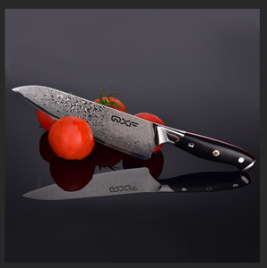 Cuchillo <span class=keywords><strong>de</strong></span> Chef Damasco <span class=keywords><strong>de</strong></span> 8 Pulgadas con Mango G10, <span class=keywords><strong>Cuchillos</strong></span> <span class=keywords><strong>de</strong></span> <span class=keywords><strong>Cocina</strong></span> Damasco VG10, Cuchillo <span class=keywords><strong>de</strong></span> Chef Profesional - Product Image 2