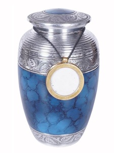Urna de cremación colgante de metal - Product Image 3
