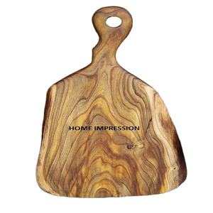 Planches à découper en bois de manguier de style antique au design moderne, faites à la main, de luxe, pour le petit-déjeuner, fournitures de luxe - Product Image 1