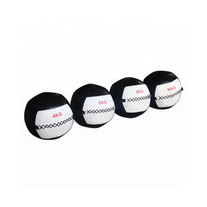 Pelota médica de goma suave y pequeña para hacer ejercicio, Balones médicos de peso, Medicine en la pared, juego de Lbs - Product Image 4