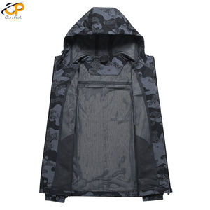 Custom <b>Camo</b> Rain <b>Jacket</b> Men Waterproof Polyester Winter <b>Jacket</b> With Hood Latest Design Rain <b>Jackets</b> - Product Image 6