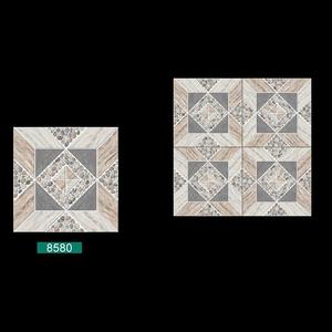 กระเบื้องปูพื้นพอร์ซเลนตกแต่งใบ 3 มิติ 40x40 ซม - Product Image 2