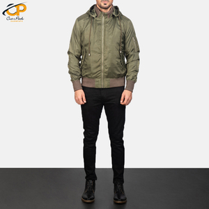 เสื้อแจ็คเก็ตเบสบอลฮิปฮอปสำหรับผู้ชาย,เสื้อบอมเบอร์แบบสั่งทำ - Product Image 3