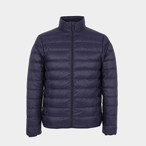 Chaqueta de Plumón de Pato Ultraligera para Hombre, 90% Plumón de Pato Blanco, 10% Pluma, Manga Larga, Cuello Alto, Multicolor, para Invierno - Product Image 1