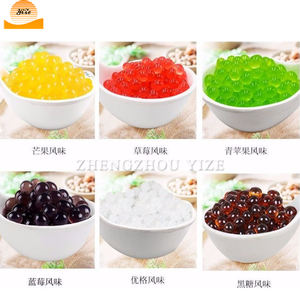 Succo di alta qualità popping boba machine per fare agar jelly ball croccante bobo piccola linea di produzione popping boba per tè al latte - Product Image 4