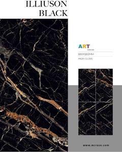 600x1200mm Numérique carreaux de Porcelaine Polis Émaillés pour utilisation dans des Appartements Exclusifs Gris Bleu Surface Brillante Élevée - Product Image 6