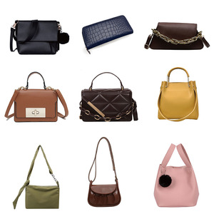 Bolsas de mano con cinta acolchada de cuero PU portátiles a la moda de la marca JR al por mayor para mujer - Product Image 6