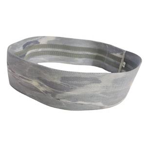 Cómodos tubos de tono de tela de poliéster elástico banda circular de cadera para ejercicio de gimnasio en casa para mujeres y hombres - Product Image 5