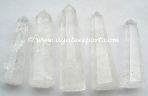 Obélisques en Agate Indienne, sculptés et gravés à la main, motif Point Love, pour la décoration intérieure et l'artisanat - Product Image 2
