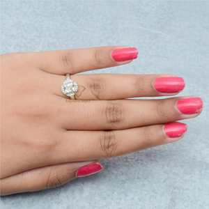 Wholesale 925 Sterling Silver Gorgeous Natural Green Amethyst Gemstone <b>Ring</b> Handmade Prong Set <b>CZ</b> Jewelry Anniversaries Parties - Product Image 2