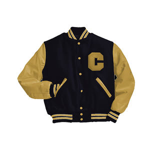 Por encargo de la sublimación ligera Zip Up Varsity Bomber Jacket con cualquier diseño personalizado - Product Image 4