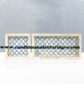 ถาดเสิร์ฟหอยมุกขนาดเล็กสีสันสดใสทำด้วยมือสำหรับโรงแรมและร้านอาหารสำหรับจัดเลี้ยงและตกแต่ง - Product Image 5