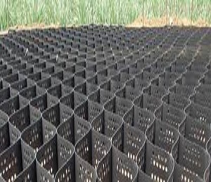 Tấm địa tổ ong công nghiệp hiện đại làm từ nhựa <span class=keywords><strong>HDPE</strong></span> dùng cho đường ngoài trời và ứng dụng làm xanh, tấm địa tổ ong bảo vệ sườn dốc - Product Image 2