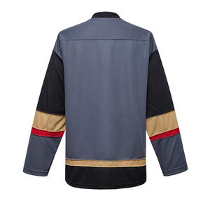 เสื้อเจอร์ซีย์เล่นฮ็อกกี้น้ำแข็ง,เสื้อเจอร์ซีย์ปักลายแบบทวิล - Product Image 3