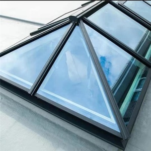 Puits de lumière pyramidale <span class=keywords><strong>fixe</strong></span> avec structure métallique par Glazing Vision - Product Image 5