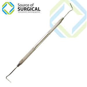 Raspador Dental Profesional de Alta Calidad de Acero Inoxidable con Punta de Dedo de Calidad, Sonda de Raspador Dental Profesional Personalizada de Alta Calidad - Product Image 1