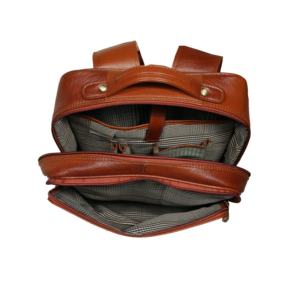 Latest Design Men and <b>Women</b> Pure Leather <b>Backpack</b> Vintage <b>Laptop</b> <b>Backpack</b> <b>for</b> <b>Laptop</b> School Bag College Bookbag Brown - Product Image 4