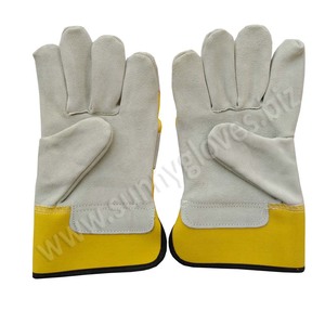 Guante de trabajo de soldadura de cuero, gran oferta, 2021 - Product Image 1