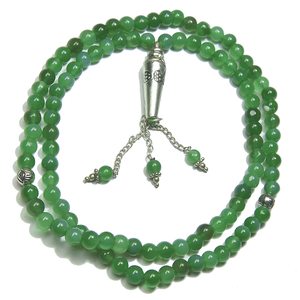 ลูกปัดขายดี tasbih ลูกปัดแก้วลูกปัดสำหรับสวดมนต์ของขวัญศาสนา10มม. 33ชิ้น - Product Image 5