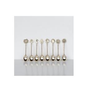 Cuillère en laiton antique en gros, cuillère à café en cristal, restaurants et articles de fête royaux, cuillère et taille personnalisée - Product Image 4