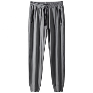 Men's Casual Breathable Canvas Mid Waist Customized Logo Quick-drying <b>Summer</b> Outdoor Sport <b>Trousers</b> - Product Image 1
