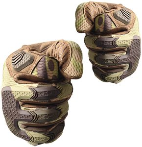 Guantes de diseño de camuflaje para motocicleta y Tiro, diseño personalizado con material de malla de alta calidad y moldes de protección de goma - Product Image 3