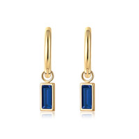 Brincos de aço inoxidável hipoalergênico, à prova d'água 14k, banhado a ouro, multi cores, brinco de zircônia