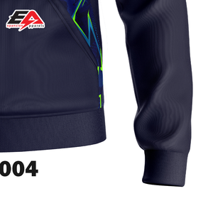 Haute Qualité Écologique 100% Polyester Polaire Surdimensionné PULlover À Capuche 3D Street Design Sublimation Brodé Plus Taille-XL - Product Image 4