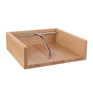 Porte-serviettes en bois en forme de Triangle, fait à la main, élégant, de styliste, vente en gros - Product Image 5