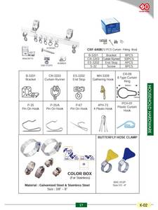 STAINLESS STEEL AMERICAN TYPE HOSE CLAMP TAIWAN - Product Image 2
