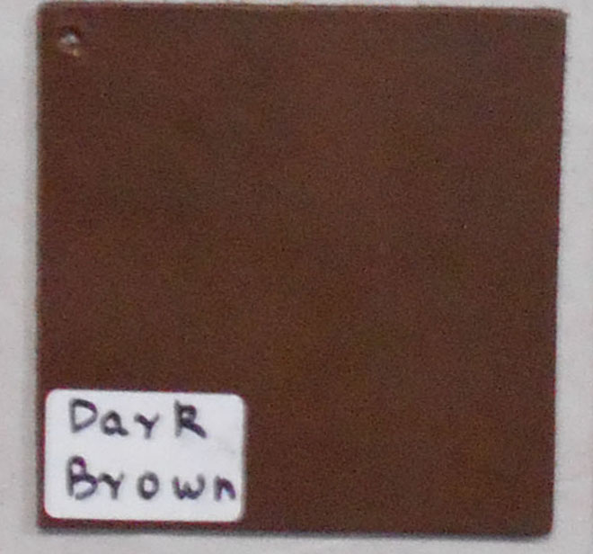 Dark brown