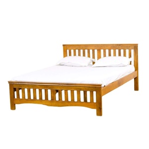 Cama de Madera Sólida de Diseño Lujoso y Confortable, de Alta Calidad, Orientada a la Exportación, Personalizada, de Indonesia - Product Image 1