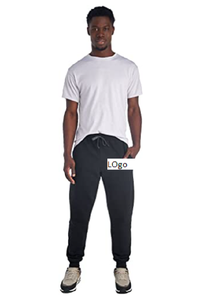 Joggers y pantalones de chándal de lana para hombre, 50% Algodón, 50% poliéster, cierre extraíble importado - Product Image 2