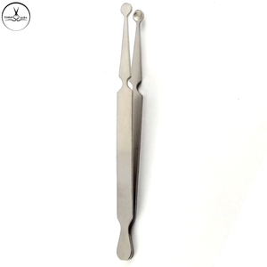 Pinzas de acero inoxidable brillante mate de 11,5 cm de calidad profesional, abrazaderas de sujeción de cuentas para Piercing corporal, belleza, cuidado Personal - Product Image 6
