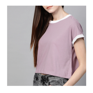 Colección de camisetas de moda para mujer 2022, Material Original de alta calidad, decoración de botones ecológica disponible - Product Image 6