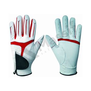 Gants de golf pour hommes en cuir Cabretta de haute qualité de Direct Factory avec logo et couleurs personnalisés, tissu synthétique PU pour usage sportif - Product Image 3