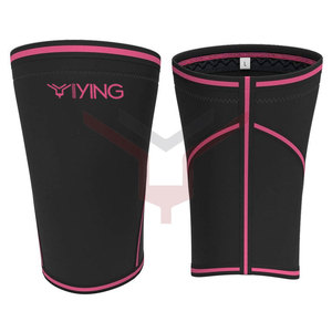 Nueva llegada entrenamiento de gimnasia profesional suave SBR Material elástico neopreno compresión Brace alta protección coderas rodilleras - Product Image 4