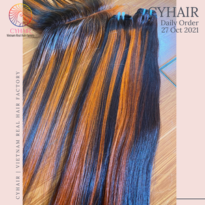 27 Oct DD Doble dibujado de lujo Remy Hair 100% Hueso humano Recto Vietnam Hair - Product Image 2