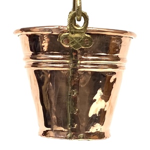 Ensemble de jardinières de jardin en cuivre pur pour la maison et la pépinière extérieures faites à la main en Inde Pots de fleurs et jardinières - Product Image 2