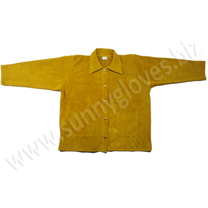 Fully Adjustable Leather Welding Jacket for Protection - Product Image 4