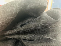 Doublure intercalaire 100 polyester, doublure à Double points, avec colle de revêtement pour vêtements, nouvelle mode, 10 pièces