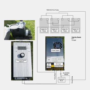 ปั๊มสระว่ายน้ำพลังงานแสงอาทิตย์ (ปั๊มสระว่ายน้ำ750W) สำหรับขาย + 27739729209 - Product Image 2