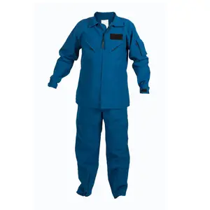 Men`s Workwear WW Uniform Flight Suit Long Sleeve Overall Coverall