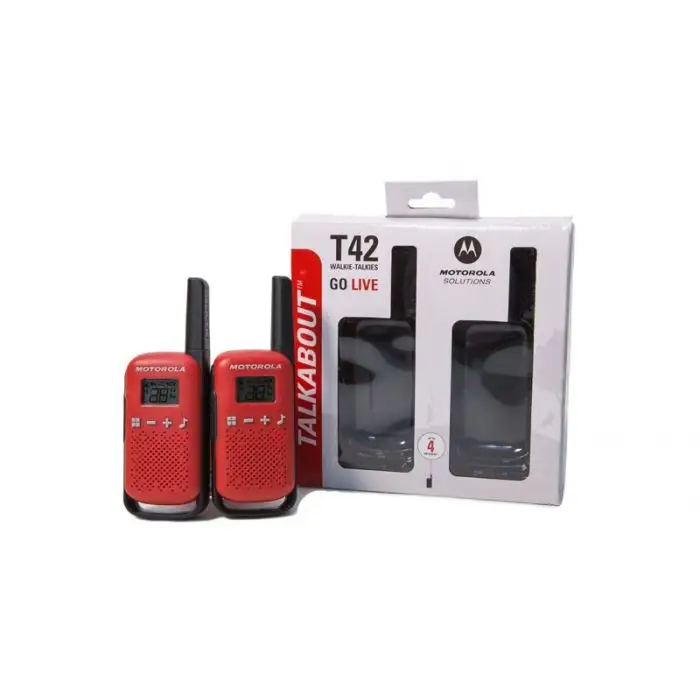 Motorola T42 - Red (Twin Pack)