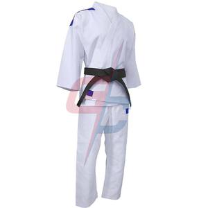 Uniforme Profesional de Boxeo Gi - Kimono Ligero de Spandex/Poliéster Personalizable para Boxeo y Artes Marciales WKF - Product Image 3