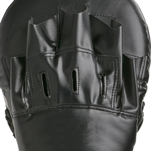 Coussinets de frappe pour entraînement, boxe, couleur noire, cuir de vache, fabriqué au Pakistan - Product Image 2