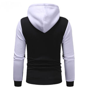 Sudaderas con capucha para hombre de calidad superior 100% forro polar de algodón con logotipo OEM y diseño poliéster teñido liso/algodón para invierno - Product Image 4
