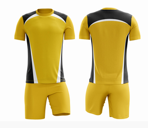 Uniforme de football à logo personnalisé pour hommes, vêtements de sport à séchage rapide, bas quantité minimale de commande bas prix pour le maillot et le haut de football - Product Image 1