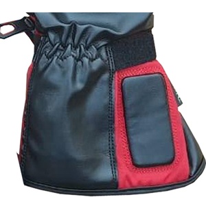 Keven Winter Men's High Quality Custom Logo Waterproof Membrane Insulated Full <b>Finger</b> <b>Bike</b> Warm Gloves Red Color Cheep Price USA - Product Image 6