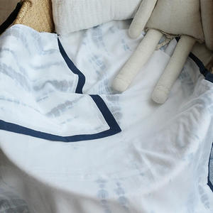 Alta calidad 100% algodón bebé Dohar Tie Dye suave y acogedor Swaddle transpirable tejido algodón Dohar para recién nacidos bebé - Product Image 4